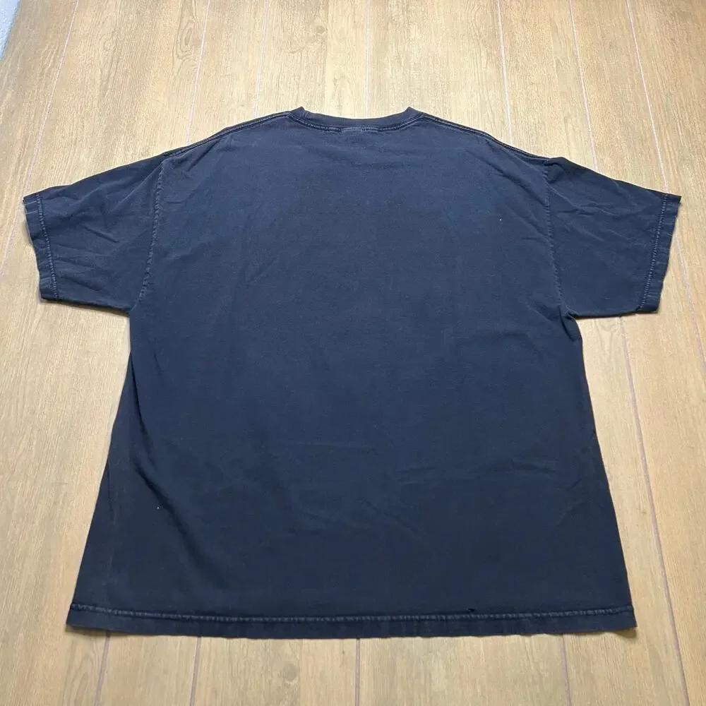 Y2K Metal Mulisha California‎ Republic Black Graphic T-Shirt size XL vintage